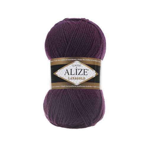 Пряжа Alize Lanagold 111 фиолетовый