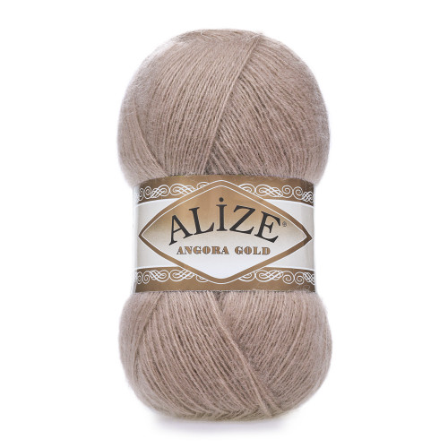 Пряжа Alize Angora Gold 542 розовый беж